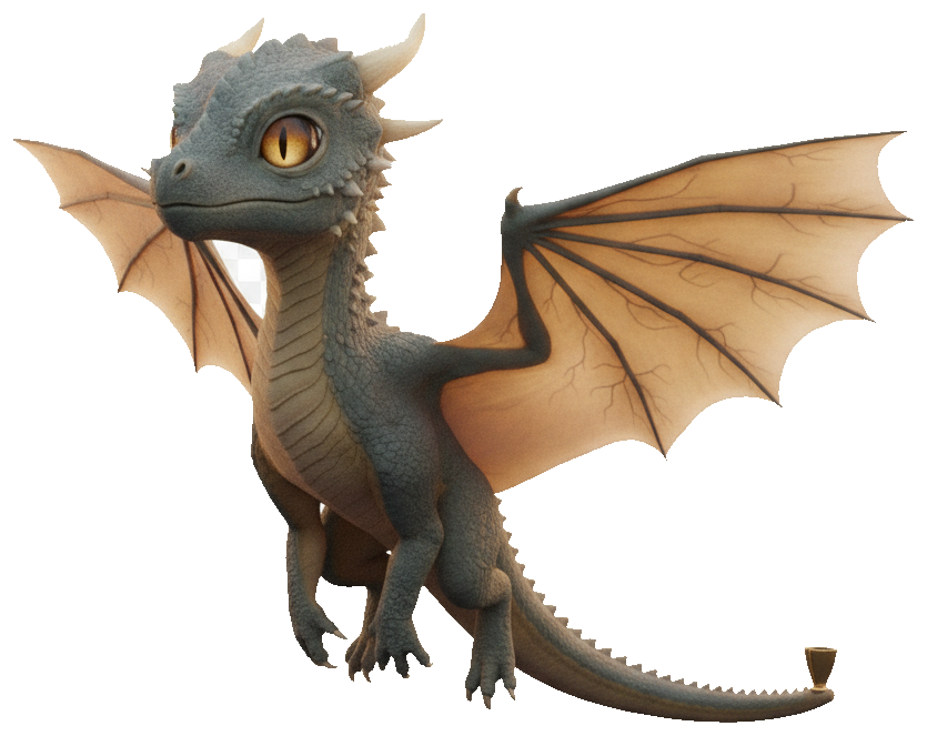 Vellamere the dragon flying